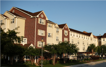 Townplace Suites by Marriott exterior with landscaping